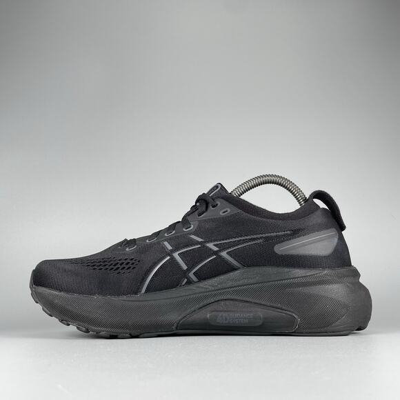 Asics Gel-Kayano 31 Women's Size 8 Triple Black Running Sneaker Athletic Shoes - Picture 7 of 9